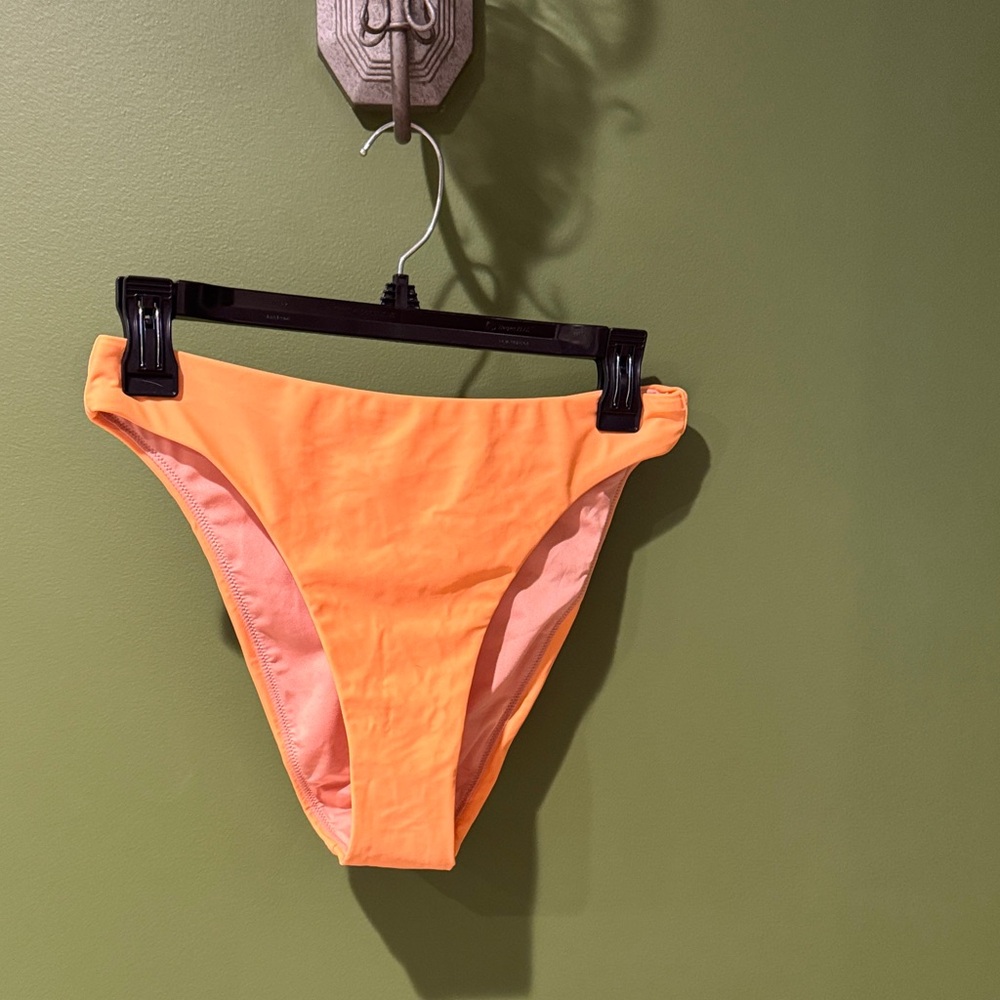 J Crew  Hi-Rise Cheeky Bikini Bottom, NWT